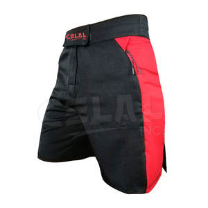 Pantalones cortos de entrenamiento MMA con logotipo personalizado, Shorts elásticos de sublimación - Product Image 6