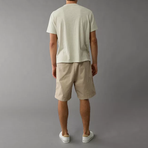 Asequible Último estilo Camiseta para hombre Algodón mercerizado con bordado personalizado Camiseta casual Camisetas de algodón personalizadas de alta calidad - Product Image 2