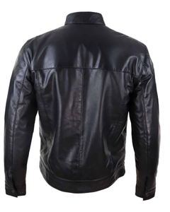 แจ็กเก็ตหนังสำหรับผู้ชายแจ็คเก็ตหนังสำหรับขี่มอเตอร์ไซด์ผลิตตามสั่ง - Product Image 2