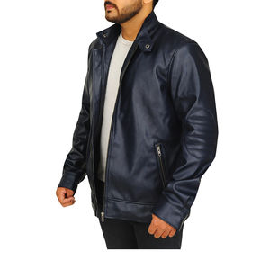 Veste en cuir pour homme de style nouveau, en cuir d'agneau véritable, style vintage classique, vestes en cuir pour homme, veste en cuir marron pour homme - Product Image 3