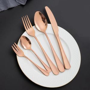 Juego de cubiertos de metal pulido con espejo, juego de cubiertos de diseñador de estilo clásico antiguo para hoteles, cocina, artículo de boda - Product Image 1