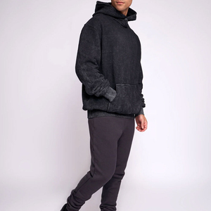 Sudadera con Capucha Extra Grande para Hombre, Cómoda de Usar, Estilo Pullover, para Invierno, Calidad Premium, Manga Larga - Product Image 4