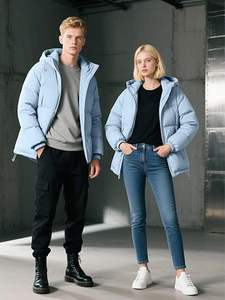 Venta al por mayor a granel chaqueta acolchada personalizada hombres 2025 Cálido impermeable ligero aislado invierno prendas de vestir exteriores OEM chaquetas de moda proveedor - Product Image 2