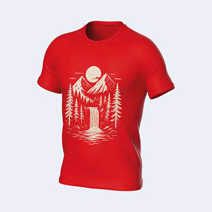 Mens 100% Cotton Worsted T-<b>Shirt</b> Soft Comfortable Daily Wear Loose/Slim Fit Custom Made Wholesale Fashion Tees Anti-Pilling - Product Image 3