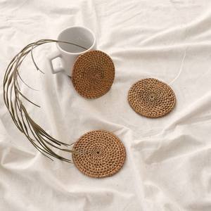 Elegant <b>Coasters</b> for Home Hotel Table Jute <b>Coaster</b> High Selling Quality Holder Hand <b>Woven</b> Jute Flax Oval Wicker Cup <b>Coasters</b> - Product Image 6