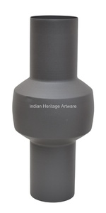 Jarrón de Flores de Hierro de Diseño Costero Moderno Hecho a Mano para Decoración del Hogar y Bodas, Marca IHA, IHA24004, Hecho en India - Product Image 6