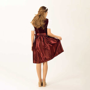 Robe de style allemand Chemisier pour femmes Costume personnalisé traditionnel bavarois Dirndl Oktoberfest - Product Image 4