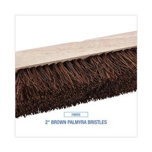 Brosse de terrasse Boardwalk de 10 pouces avec poils en palmier brun de 2 pouces, tête de brosse pour terrasse et balai d'extérieur - Product Image 5