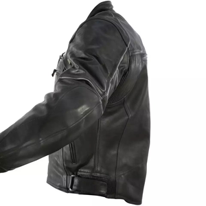 Traje de cuero de motorista de carreras para hombre, chaqueta de cuero para motocicleta, pantalón personalizado - Product Image 3