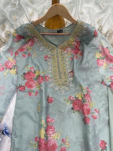 Ropa de novia elegante paquistaní Salwar Kameez de diseñador más vendida, producto exclusivo de alta demanda de calidad superior para mujer - Product Image 6