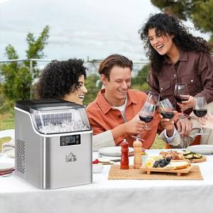 New Design Automatic Bullet <b>Ice</b> <b>Maker</b> Machine Stainless Steel <b>Countertop</b> for Home Kitchen Bar - Product Image 6