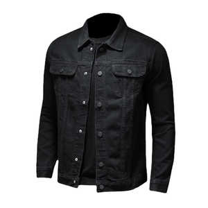 New Arrival Streetwear <b>Light</b> Weight Quick Dry Men's Denim <b>Jacket</b> Oversize Streetwear Button up Denim Jeans <b>Jackets</b> For Men - Product Image 4