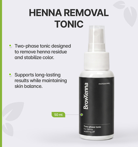 BrowXenna ®   Tónico de dos fases para enjuague de henna, 50 ml - Product Image 1