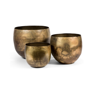 Macetas de Metal con Diseño Elegante, Juego de 3 Macetas de Alta Calidad Personalizadas para Decoración de Jardín y Fiestas - Product Image 2