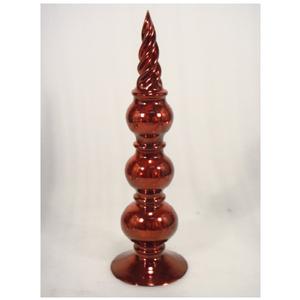 Ensemble de 3 ornements d'arbre de Noël en verre décoratifs pour la décoration de fête à la maison - Product Image 4