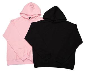 Sweat à capuche décontracté pour femme, 100 % coton, coupe ample, épais, anti-plis, respirant, pour l'hiver - Product Image 1
