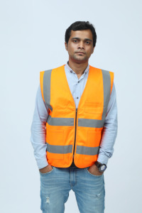 Chaleco DE SEGURIDAD personalizable Premium Durable Reflectante Equipo de visibilidad de alto rendimiento Fabricante directo Logotipo personalizado - Product Image 5