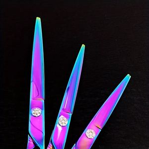 Tijeras de corte de pelo de precisión Acero inoxidable ultra afilado, agarre cómodo, tijeras de peluquero y estilista Cortes de pelo profesionales - Product Image 3