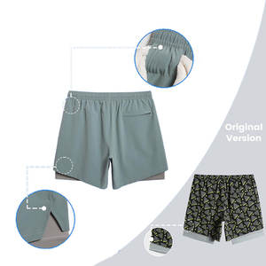 Shorts de sport pour hommes, shorts de course à pied, shorts de sport de plein air, shorts de sport de gym, séchage rapide, extensible, cargo, respirant, décontracté pour hommes - Product Image 5