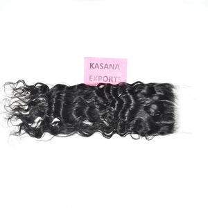 Extensiones de Cabello Humano Natural Vietnamita 100% Virgen, Doble Trama, Onda Profunda, Cierre HD 6*6, Color Negro Natural, Cutícula Alineada para Mujeres - Product Image 2
