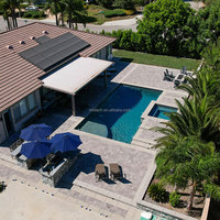 Piscine souterraine OEM, piscine modulaire extérieure pour villa, hôtel, jardin