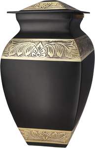 Urna de cremación decorativa cuadrada de estilo americano para adultos, suministros de entierro masculinos y femeninos - Product Image 2