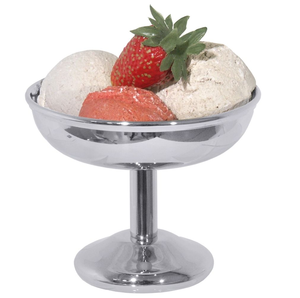 Stainless Steel <b>Ice</b> <b>Cream</b> Bowl With Stand <b>Ice</b> <b>Cream</b> <b>Cup</b> for Round Shape and Shinny Water Safe Polished - Product Image 6