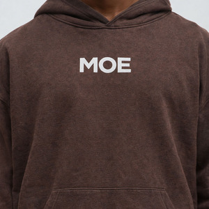 Sweat à capuche oversize décontracté en molleton délavé pour homme avec logo personnalisé, vente en gros, poids lourd 450 GSM, streetwear OEM - Product Image 5