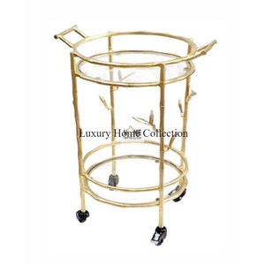 Modern <b>Gold</b> Decorative Metal Flower-Shaped <b>Side</b> <b>Table</b> Attractive Design for Home Living Room with Creative Center Decor - Product Image 5