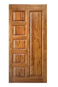 Vente en gros de porte en bois vintage de luxe moderne de haute qualité porte d'entrée extérieure de maison rustique indienne porte réglable de cuisine - Product Image 2