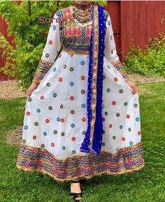 ชุดเดรส kuchi ของชาวอัฟกานิสถาน2024ทำด้วยมือชุดเดรสปักแบบดั้งเดิมของชนเผ่าสำหรับผู้หญิงชุดเดรสเทศกาลอัฟกานิสถานวัฒนธรรม - Product Image 3
