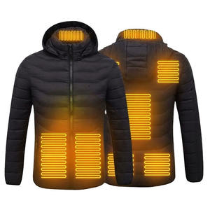 High Quality Men's Winter <b>Hip</b> Hop Style Puffer Jacket Custom Warm Thicken Bubble Hooded Quilted Cotton <b>Padded</b> Windproof Coats - Product Image 6