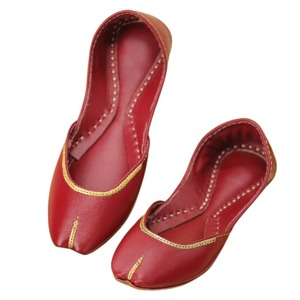 Fashionable Stylish Traditional Women Wear Khussa <b>Outdoor</b> Flat Light Weight Bulk Quantity Mixed Colors Khussa for Women for Sale - Product Image 1