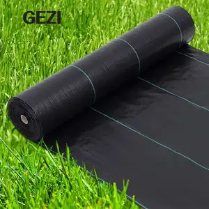 Cubierta de suelo negra de plástico de alta calidad al por mayor estera anti control de malezas