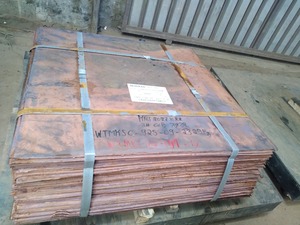 Cobre Grado AA 125 kg/pieza Peso Puro del Loco Catodo 99.99% Venta a Granel - Product Image 1