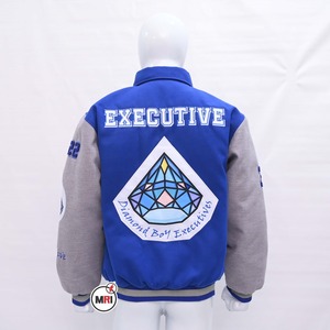 OEM Custom Logo Letterman Jacket Casual Baseball Varsity Bomber jacket Embroidery Chenille Men's <b>Vintage</b> Cotton Jacket - Product Image 2