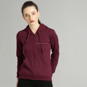 Sudaderas Largas para Mujer Fit2Fight, Logotipo Personalizado al por Mayor, Impermeables, Transpirables, con Forro Polar, Bordado 3D, Sudadera con Capucha Lisa en la Parte Delantera - Product Image 3