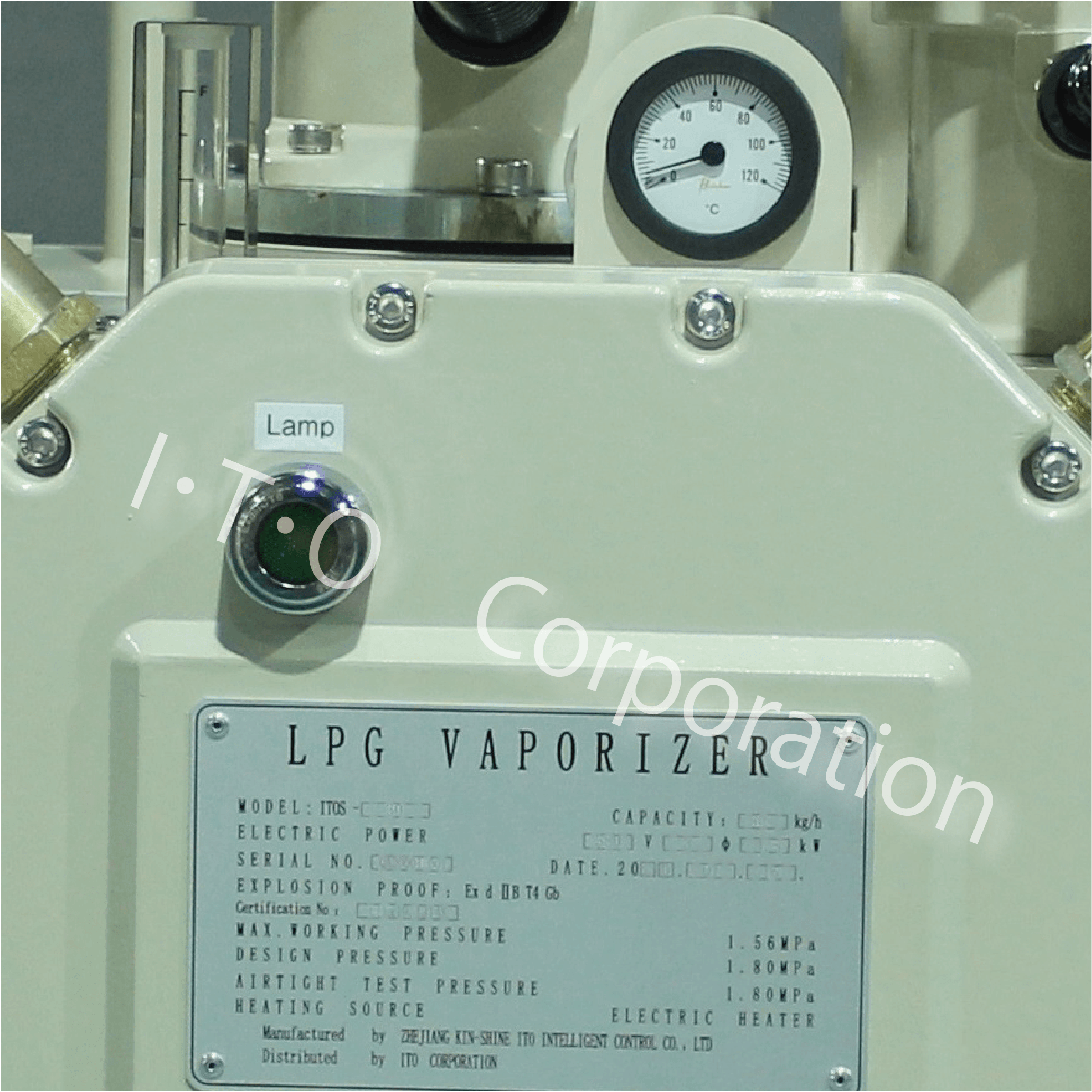 Японские бренды LP газ LPG Электрический испаритель вертикально вставленный испаритель высококачественное оборудование для производства газа