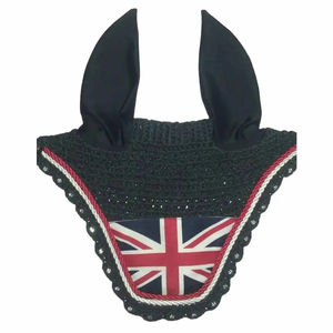 Usine OME haute qualité personnalisé polyester coton oreille bonnet équine mode cheval mouche voile avec insonorisation - Product Image 1