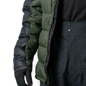New Arrival Premium Quality Custom Wholesale <b>Quilted</b> Coats Outerwear Puffer <b>Hoodie</b> Jacket for Men - Product Image 5