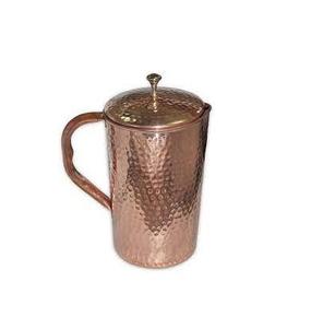 Wholesale Price Promotional Gifts 100% Copper Water Jug Luxury Design Natural Copper Jug Classical Design Luxury Product - Product Image 6