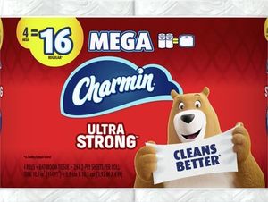 CharminUltra Strong Toilet Paper, 4 Mega Rolls = 16 Regular Rolls - Product Image 6
