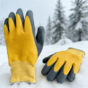 Gants de sécurité en caoutchouc acrylique thermique imperméable résistant au froid, vente en gros d'usine SNELL, vente chaude - Product Image 5