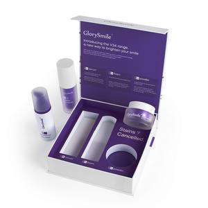 Kit de Blanqueamiento Dental Púrpura V34, Corrector de Color en Espuma y Polvo, Blanqueamiento Instantáneo, Elimina Manchas Amarillas, Limpieza Profunda, Portátil - Product Image 1