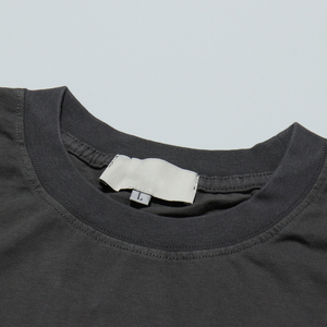 Chaud hommes qualité vierge t-shirts en détresse t-shirt pour hommes nouveau Design surdimensionné hommes goutte épaule Logo personnalisé en détresse t-shirt - Product Image 3