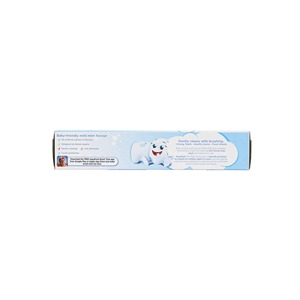 Milde und sichere Aqua fresh Kids Zahnpasta 50ml Milch zähne 0 bis 2 Jahre für die frühe Mundpflege - Product Image 2