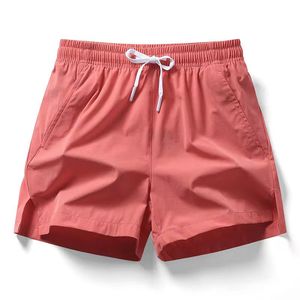 Shorts de sport en tissu durable, été, séchage rapide, spandex/polyester, uni, style streetwear, poche latérale pour homme - Product Image 3