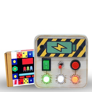 Tableau d'apprentissage en bois Montessori, planche en bois pour les écoles maternelles, jouets éducatifs Montessori - Product Image 6