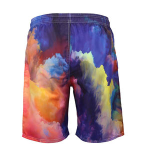 Pantalones cortos de sublimación deportiva diseños de mezcla vibrantes con tela de rendimiento transpirable - Product Image 5