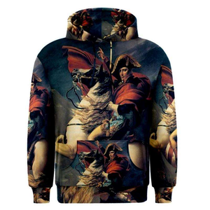 Jersey con capucha informal para hombre, 100% algodón, Pakistán, la mejor calidad de ropa, altamente sublimada Sudadera con capucha, diseño de logotipo personalizado de lana, Invierno - Product Image 3